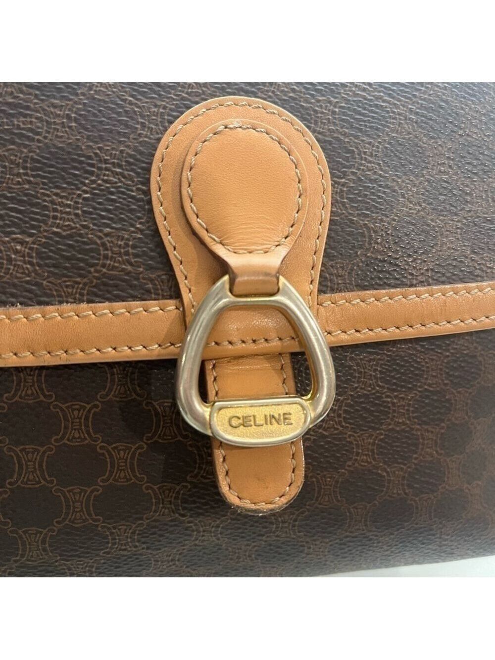 CELINE MACADAM SLING BAG - Picture 3 of 16
